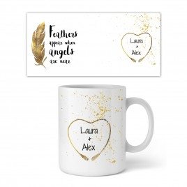 PERSONALISIERBARE TASSE - FEATHERS APPEAR