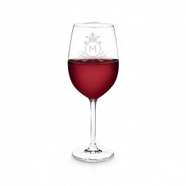 Personalisierbares Weinglas - Monogramm 2