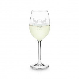 Personalisierbares Weißweinglas von Leonardo - Taube