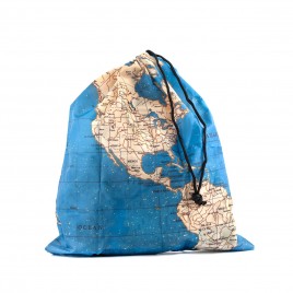 Reisetaschen-Set Weltkarte