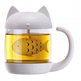 Katzen Tee-Ei