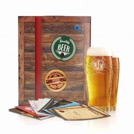 Vorteilspaket Bierweltreise & Gravierte Biergläser 11-tlg 
